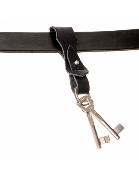 Tahalí om kannen, kopjes of sleutels...