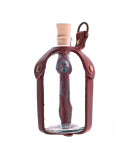 Glasflaske med baldric til trylledrikke, 100 ml.