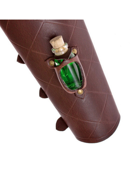 1 leren armband met 1 flesje toverdrank