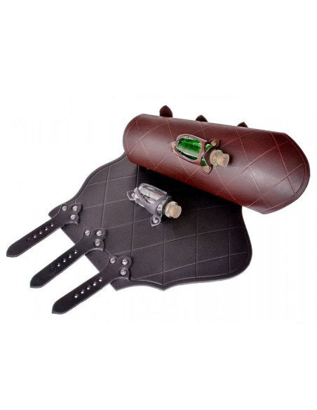 1 Brazalete en piel con 1 frasco de...