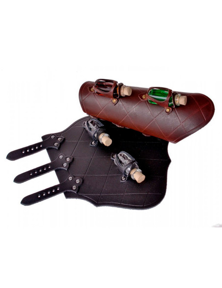 1 læderarmbånd med 2 krukker... 1 læderarmbånd med 2 krukker...