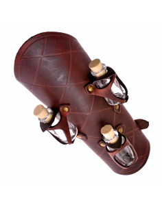 1 Lederarmband mit 3 Töpfen Zaubertrank
