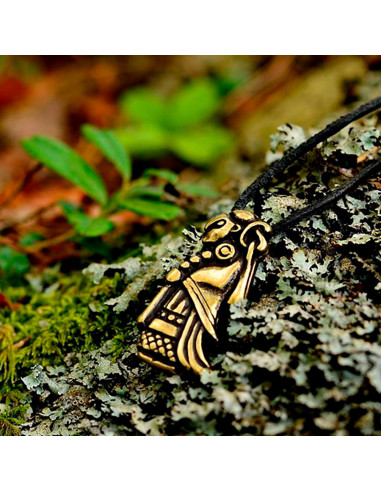 Colgante vikingo amuleto de Valkiria