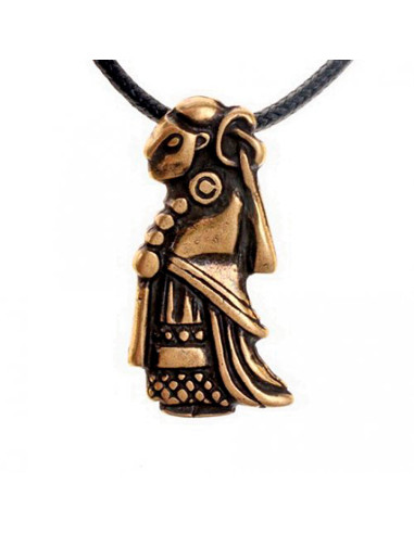 Colgante vikingo amuleto de Valkiria