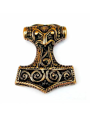 Colgante vikingo amuleto de martillo de Thor