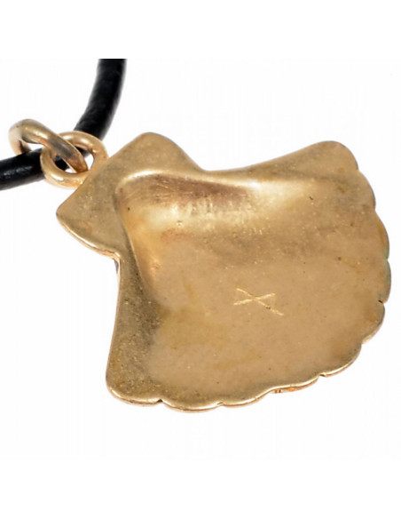 Middeleeuwse coquille hanger uit...