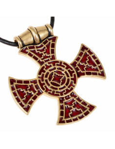 Colgante medieval Cruz anglosajona de Ixworth