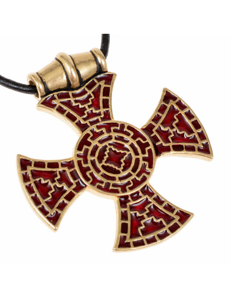 Colgante medieval Cruz anglosajona de...