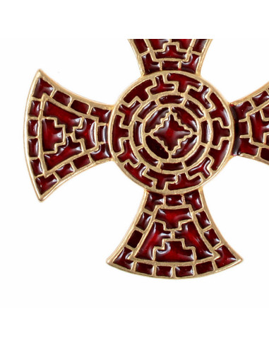 Middelalderlig vedhæng angelsaksisk kors af Ixworth