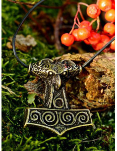 Colgante vikingo martillo de Thor de Scania