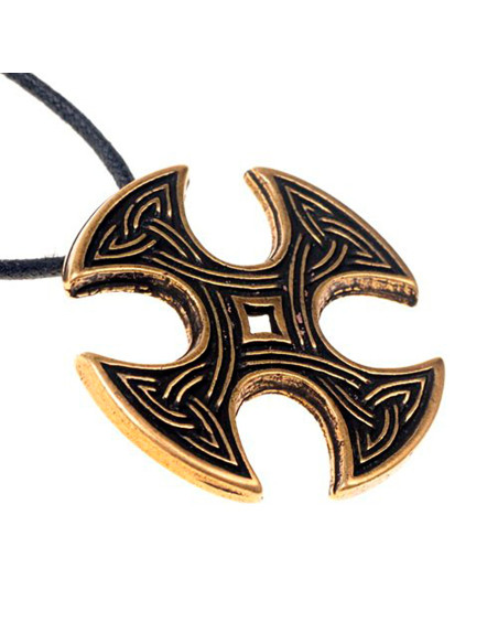 Colgante medieval Cruz de Nevern