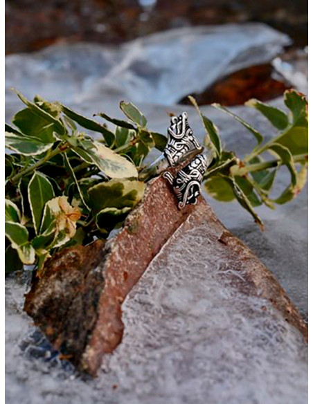 Hedeby Viking Dragon Ring