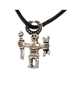 Viking-hanger en amulet Odin de wapendanser