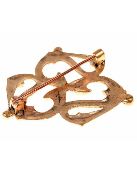 Fibula-broche Roman Triquetra, 2....