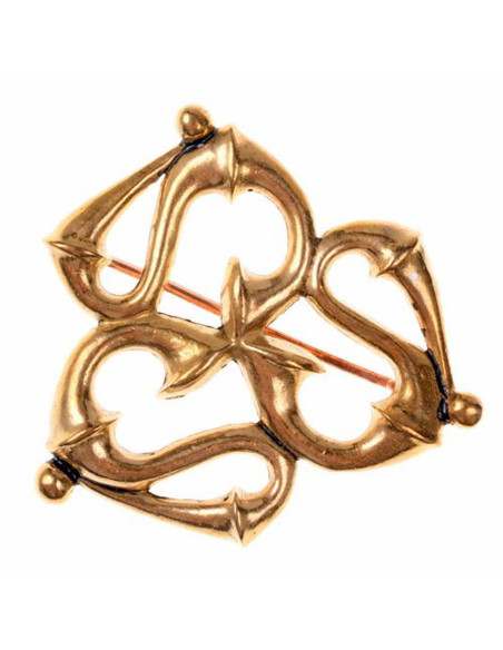 Fibula-broche Roman Triquetra, 2....