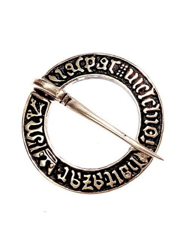 Broche anular medieval, siglos XIV-XV
