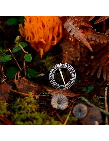 Broche anular medieval, siglos XIV-XV