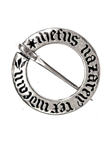 Broche anular medieval, siglos XIV-XV