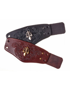 1 Brazalete medieval flor de lis 2