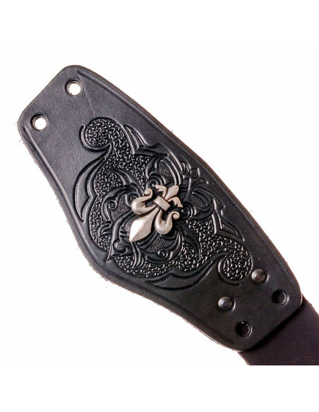 1 middelalderlig flower-de-lis armbånd