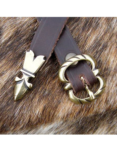 Middeleeuwse smalle fleur-de-lis-gordel, 13e-14e eeuw
