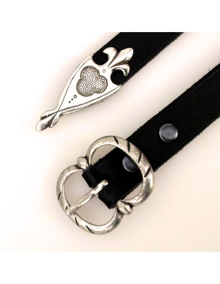 Middeleeuwse fleur-de-lis riem met...