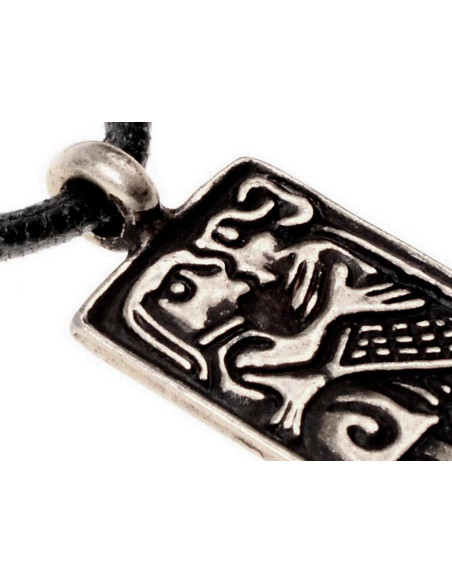 Guldgubbe paar kussende hanger, 6e...