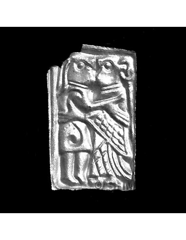Guldgubbe paar kus hanger, 6e eeuw na Christus