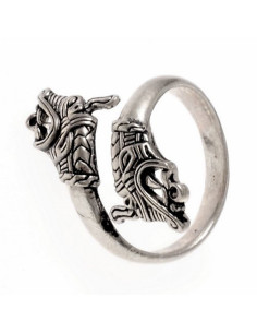 Hedeby Drakenkop Viking Ring