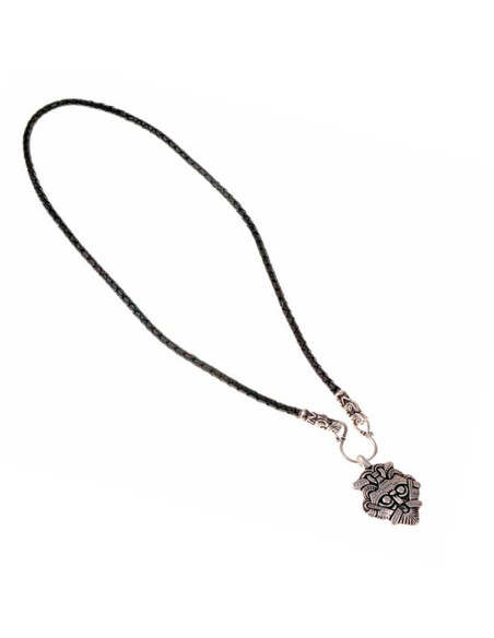 Gotland vikingemaske amulet halskæde