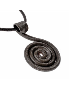 Handgesmede Solsnurra viking hanger-amulet