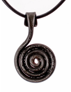 Handgesmede Solsnurra viking hanger-amulet 2