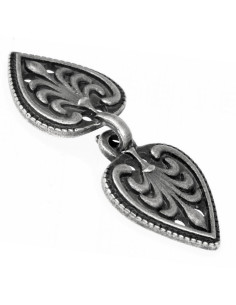 Sluiting hart-fleur de lis Middeleeuwse en...