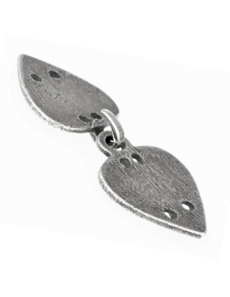 Sluiting hart-fleur de lis...