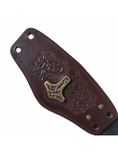 1 x Thors Hammer Mjölnir Viking armbånd