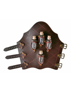 1 Brazalete en piel con 4 botes de poción mágica 2