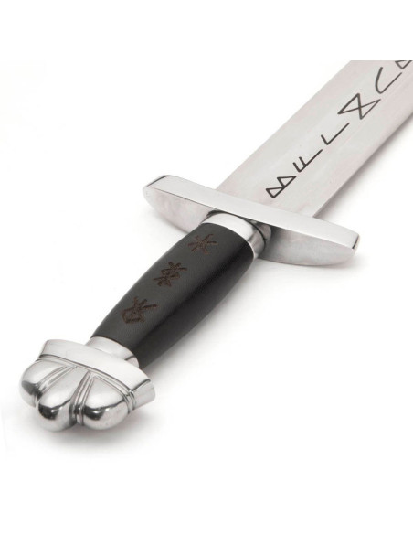 Baldurs vikingesværd med skede og bælte