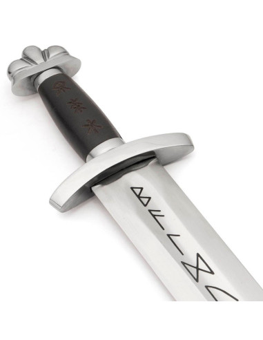 Espada Vikinga de Baldur con vaina y cinturón