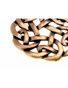 Keltische hanger rond verweven knoop 2