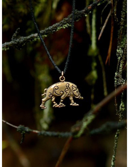 Celtic Boar Martial Strength Pendant