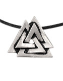 Viking hanger Valknut of Knoop des Doods