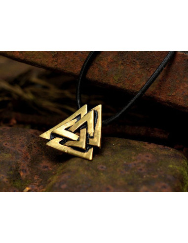 Viking hanger Valknut of Knoop des Doods