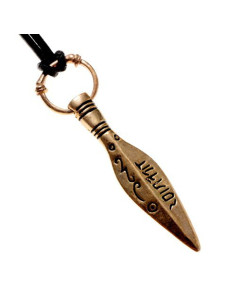 Kovel gotisk spydvedhæng eller amulet