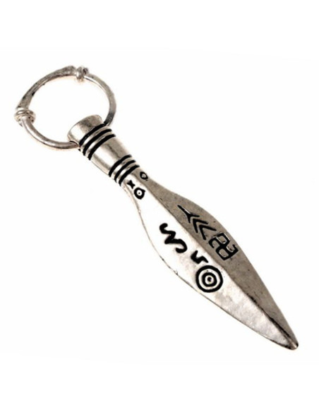 Kovel gotisk spydvedhæng eller amulet