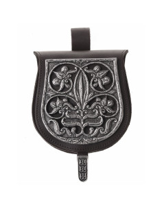 Bolso medieval en cuero modelo Tarsoly Magiar 2