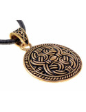 Colgante con escudo vikingo estilo Borre, S. X