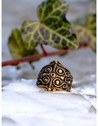 Anillo vikingo modelo Celtoi periodo La Tene