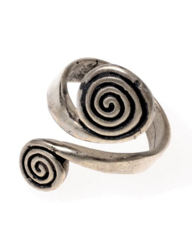 Anillo vikingo en espiral Estados Bálticos, S IX-XI