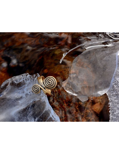 Anillo vikingo en espiral Estados Bálticos, S IX-XI