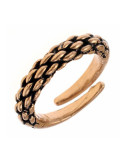 Anillo vikingo abierto tipo cadena